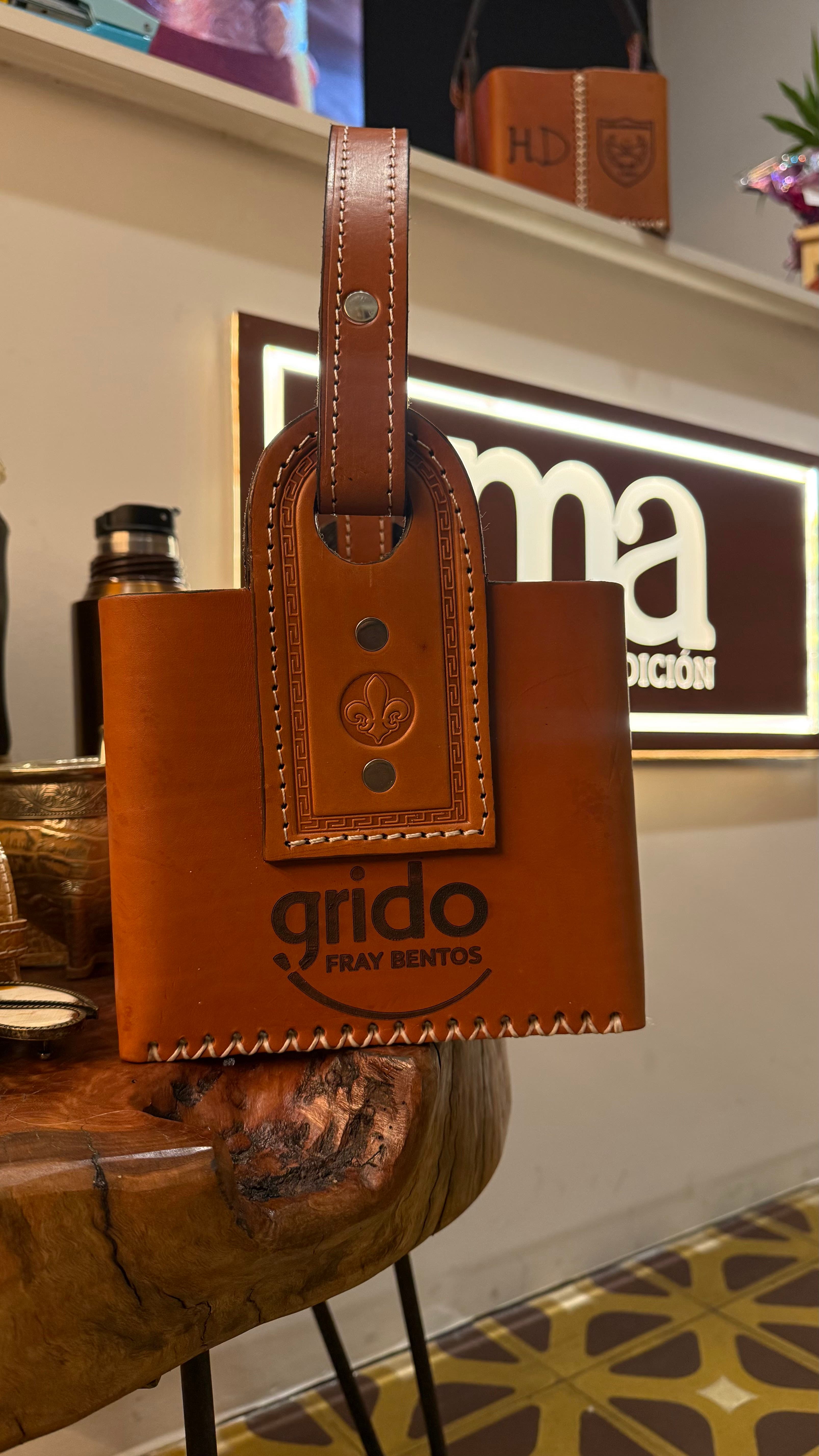 Matera artesanal personalizada para Grido Fray Bentos