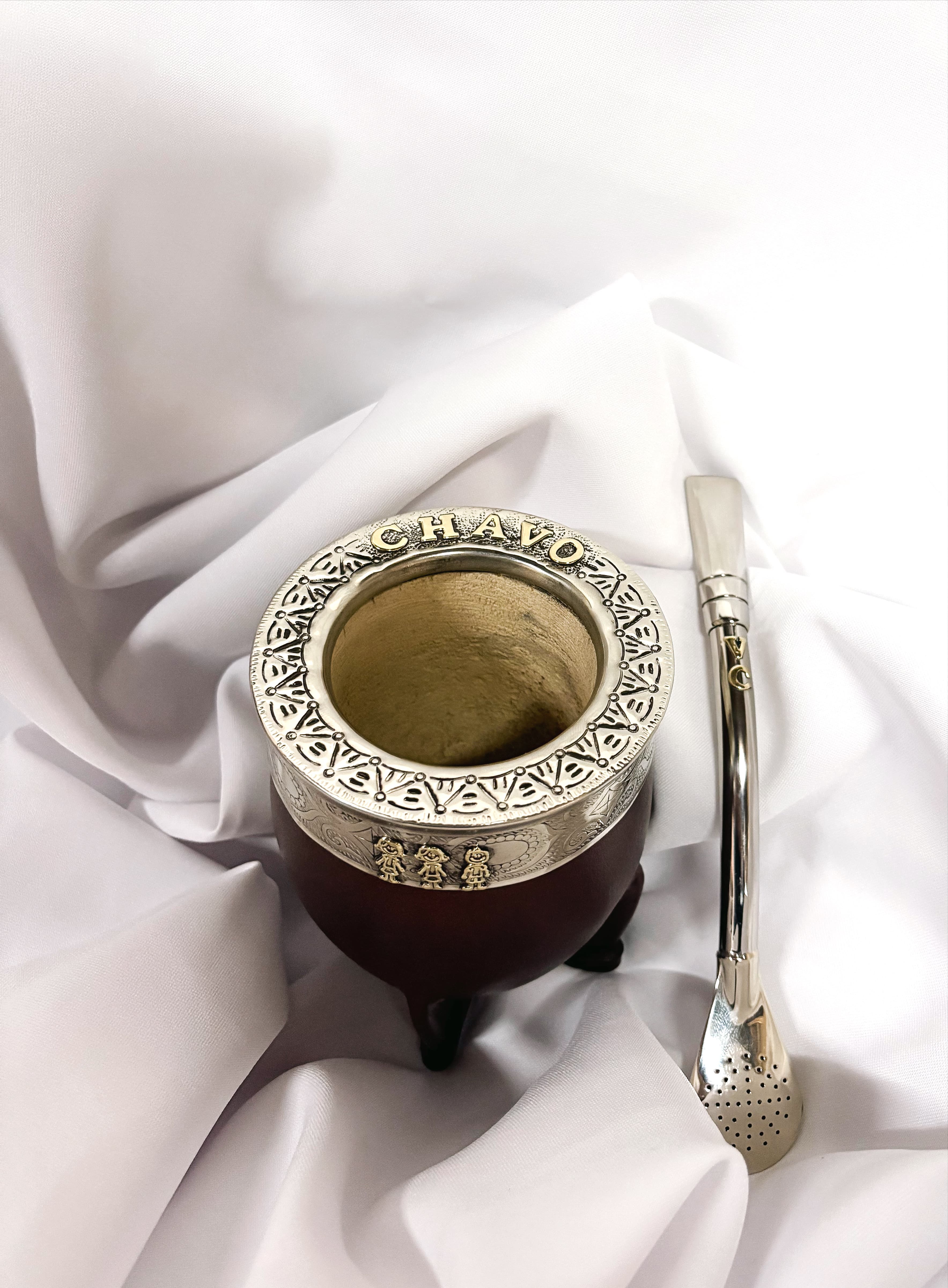 Detalle de un mate personalizado MateArte