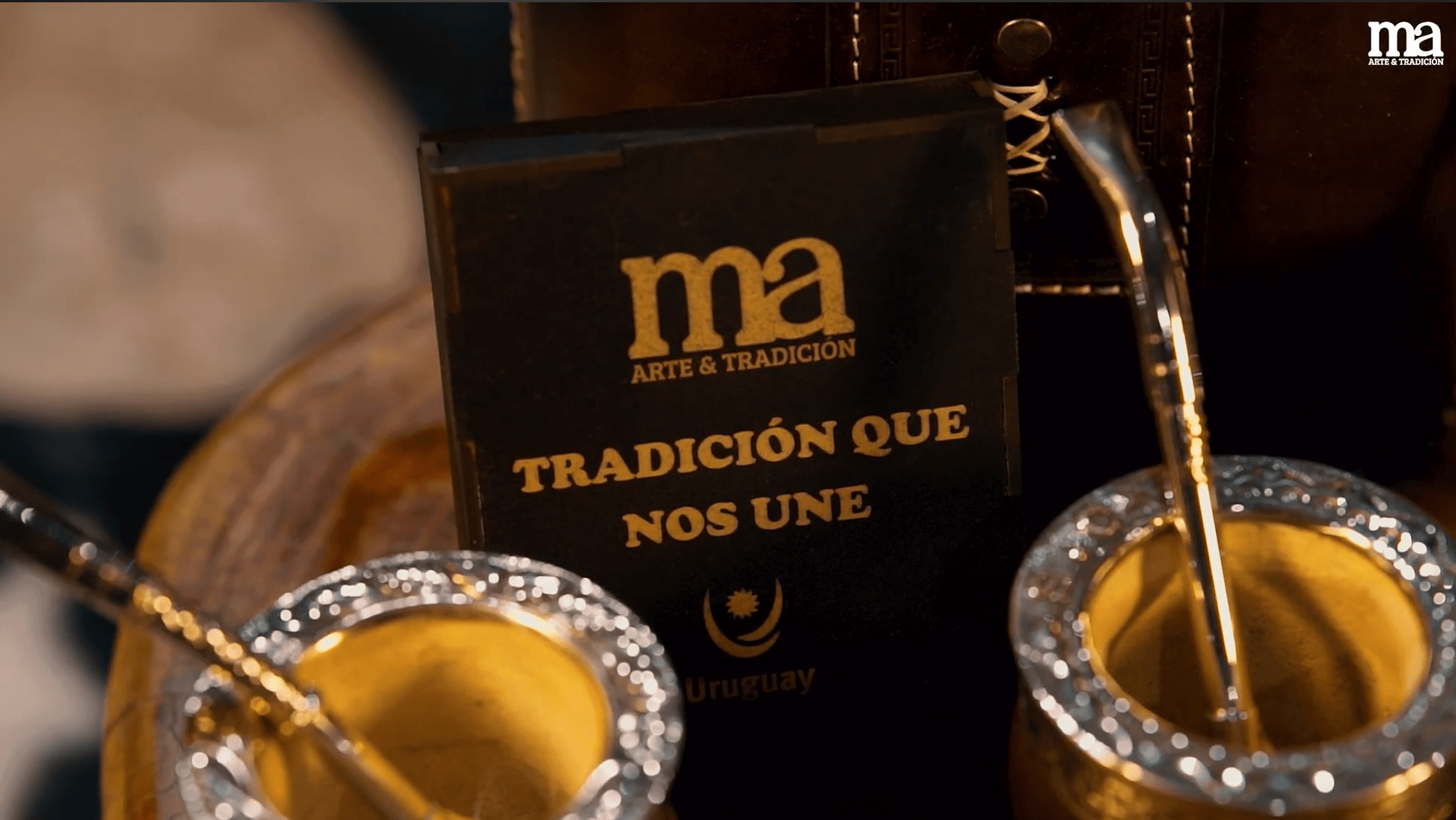 Set artesanal de mate, termo y matera MateArte