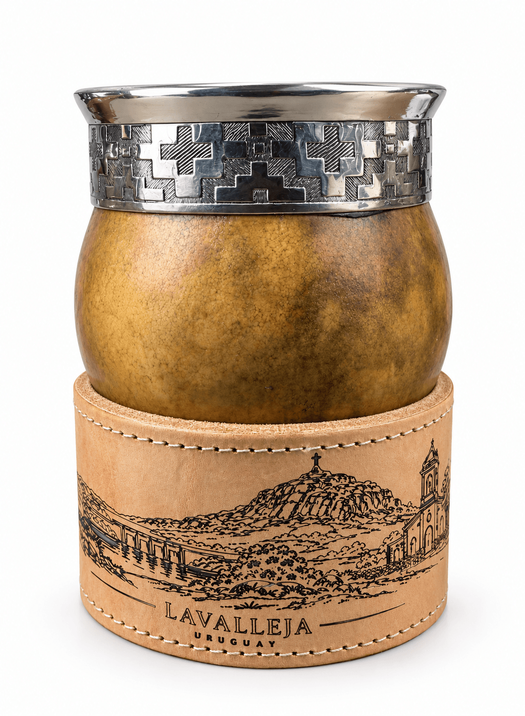 Foto de Mate Criollo Vaqueta Personalizada Lavalleja