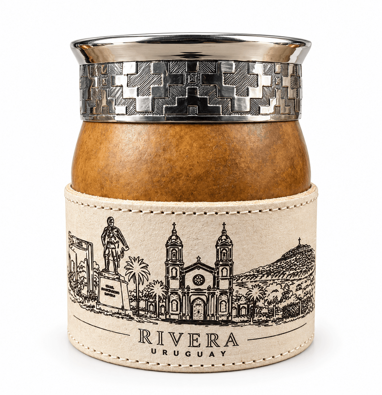 Foto de Mate Criollo Vaqueta Personalizada Rivera