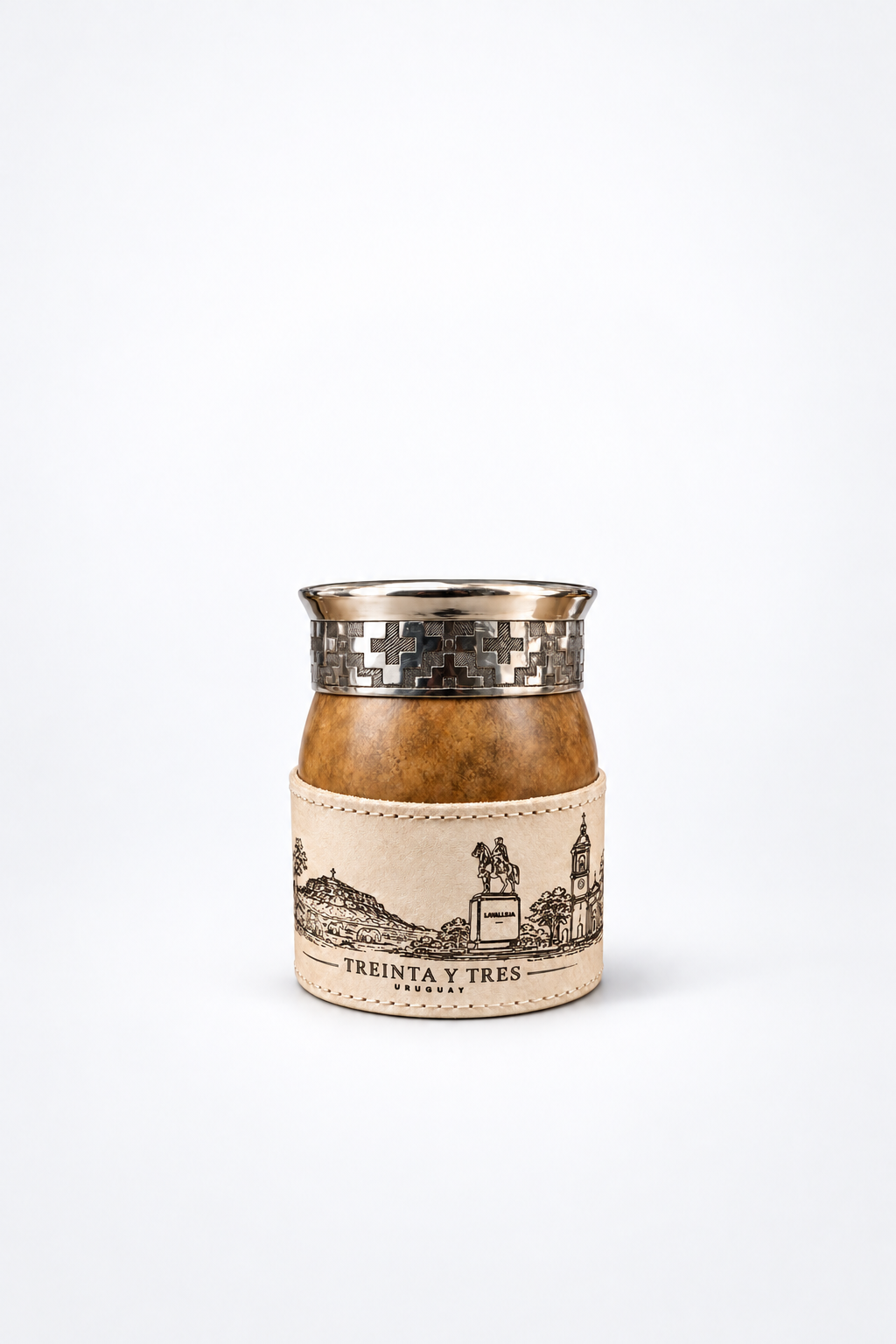 Foto de Mate Criollo Vaqueta Personalizada Treinta y Tres