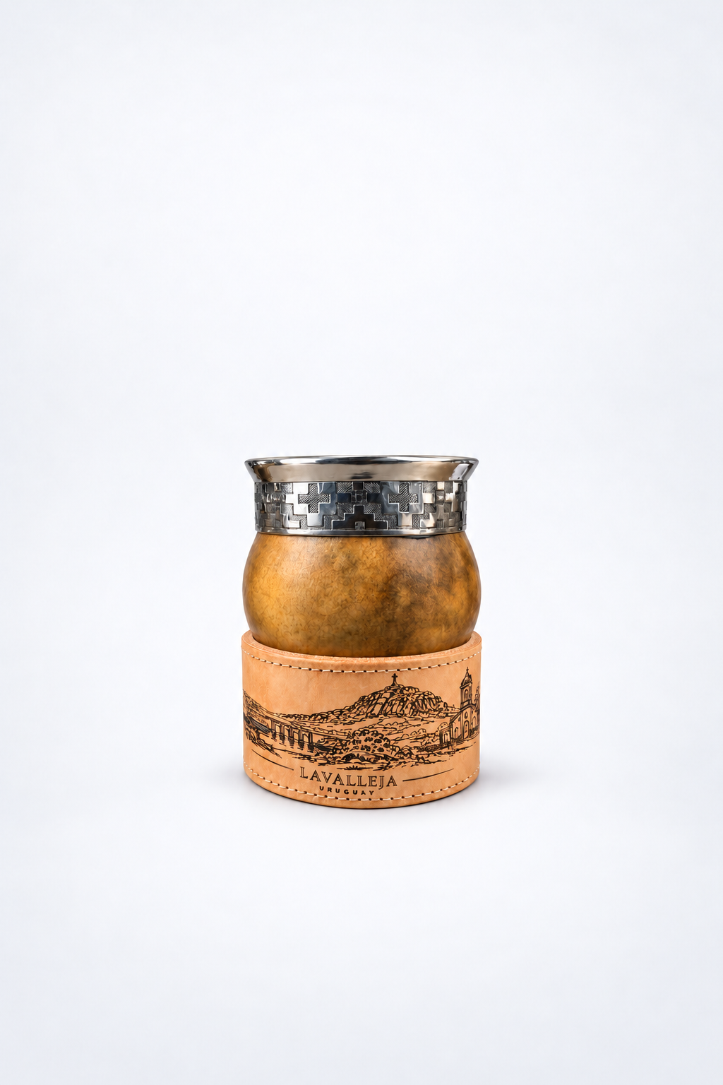 Foto de Mate Criollo Vaqueta Personalizada Lavalleja