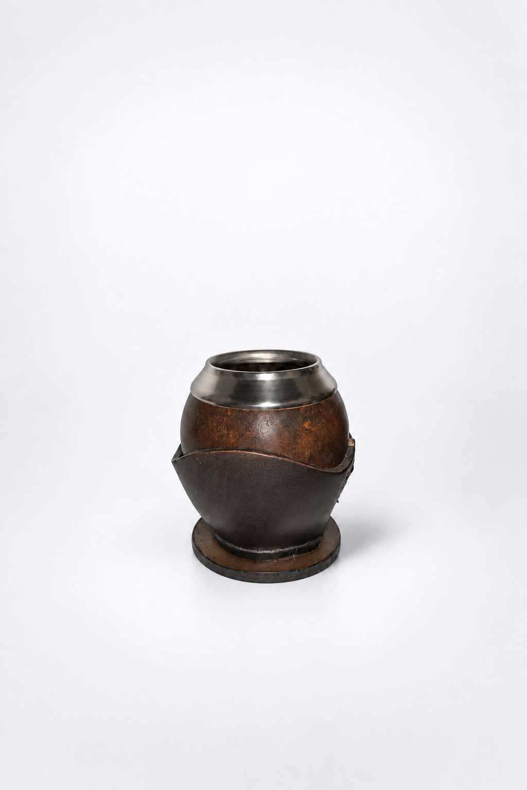 Foto de Criollo Coquito Con Posa Mate Copa